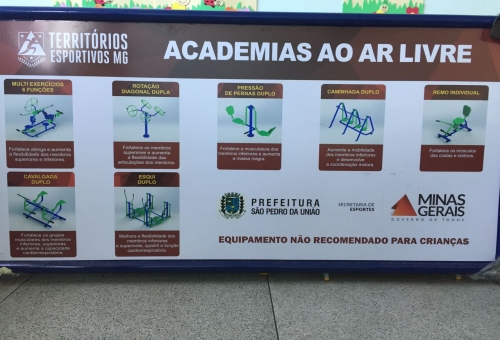 Academia ao ar livre apresentação