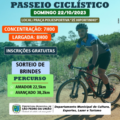 6º Passeio Ciclístico de São Pedro da União
