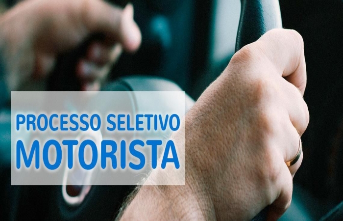 Processo Seletivo 007/2019 - Motorista