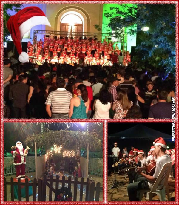 INAUGURAÇÃO DAS LUZES DE NATAL NA PRAÇA DA IGREJA MATRIZ
